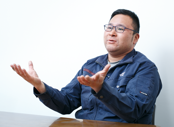 更家さんのインタビュー風景1